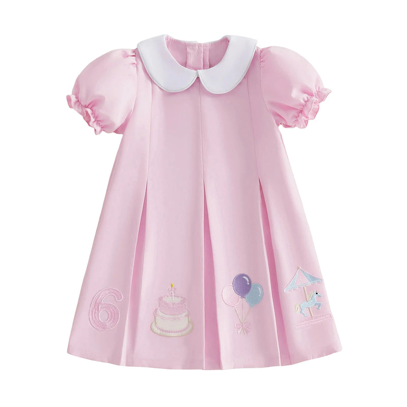 chinese dress ladies Luxury Pink Baby Girl Summer Dress with Personalised Bib Collar – Wove –  Perfect Little Thing