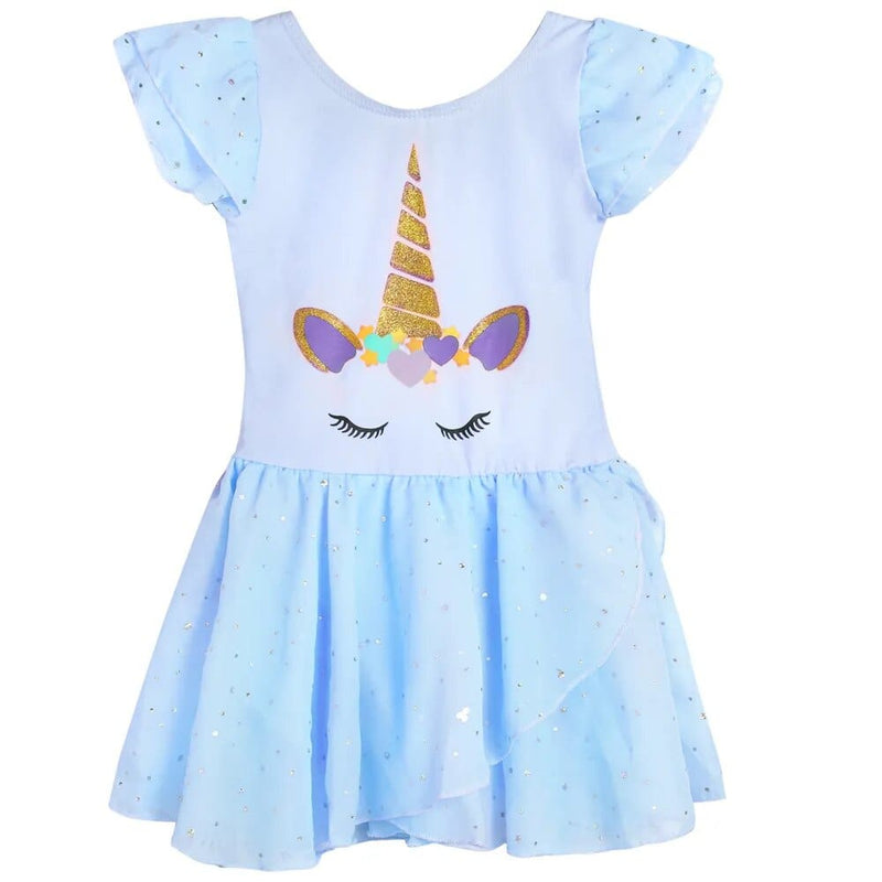 babies and kids Clothing Q70-lan / 90 "Unicorn Princess" Ballet Tutu Dress -The Palm Beach Baby