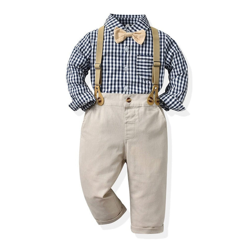 babies and kids clothing 1961 / 70CM "Barton" Boy's 2 Piece Pant Set -The Palm Beach Baby