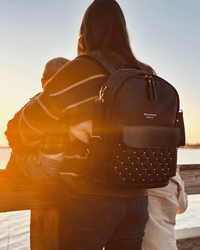 The Daphne Diaper Bag - Onyx - The Palm Beach Baby