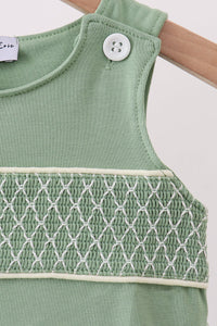 Sage smocked jon jon