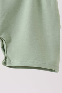 Sage Blessed Smocked Jon Jon - The Palm Beach Baby