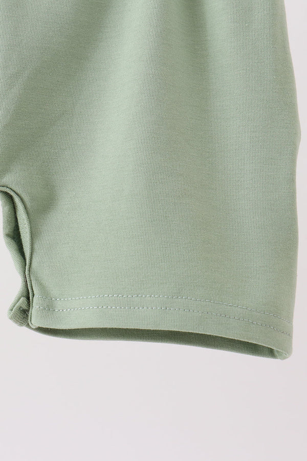 Sage Blessed Smocked Jon Jon - The Palm Beach Baby