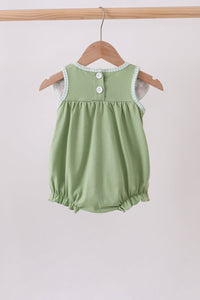 Sage Pumpkin Embroidered Bubble