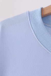 Rah! Rah! Boca Blue Football Sequin Mom & Me Pullover Top