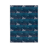 O Holy Night Minky Blanket - The Palm Beach Baby