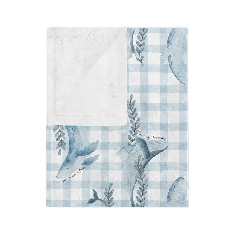 From The Depths Minky Blanket - The Palm Beach Baby