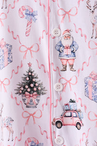 Pink nutcracker bamboo mom&me pajama set