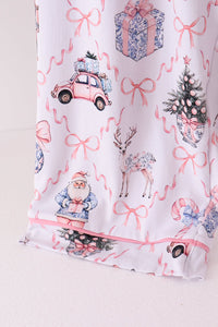 Pink nutcracker bamboo mom&me pajama set