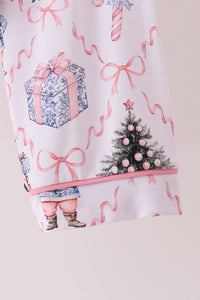 Pink nutcracker bamboo mom&me pajama set