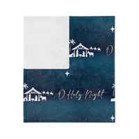 O Holy Night Minky Blanket - The Palm Beach Baby