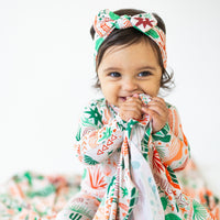 The Forever Swaddle Blanket | Desert Cactus (Beige) - The Palm Beach Baby