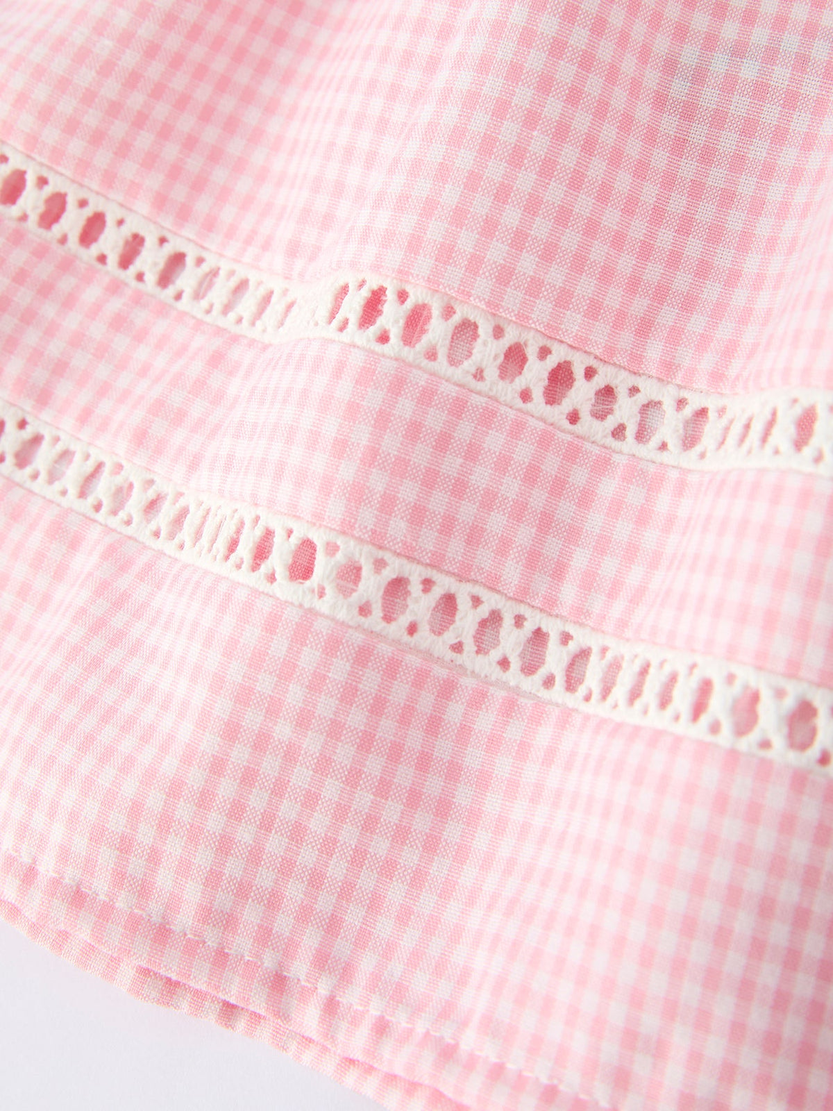 Pink Smocked Church Christ Bishop Christening Baby Girls Bloomer Set - The Palm Beach Baby Rylee Faith Designs