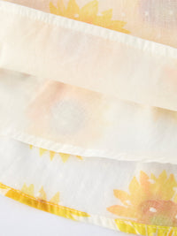 Sunflower Ruffle Smocked Girls Dress - The Palm Beach Baby Rylee Faith Designs