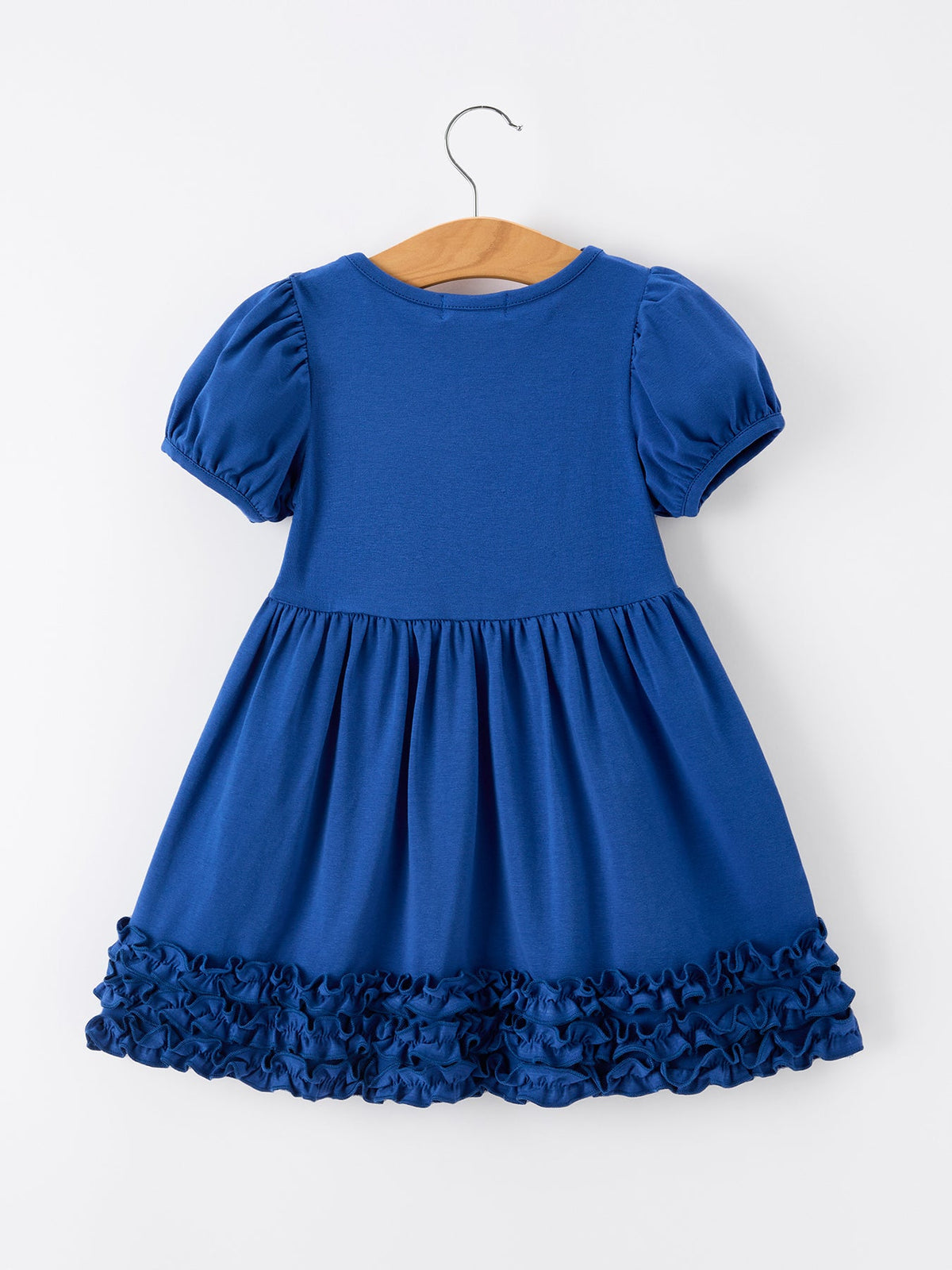 Playful design of the Girls Back To School Crayon Twirl Dress, an inspiring girls back to school dress for imaginative kids.