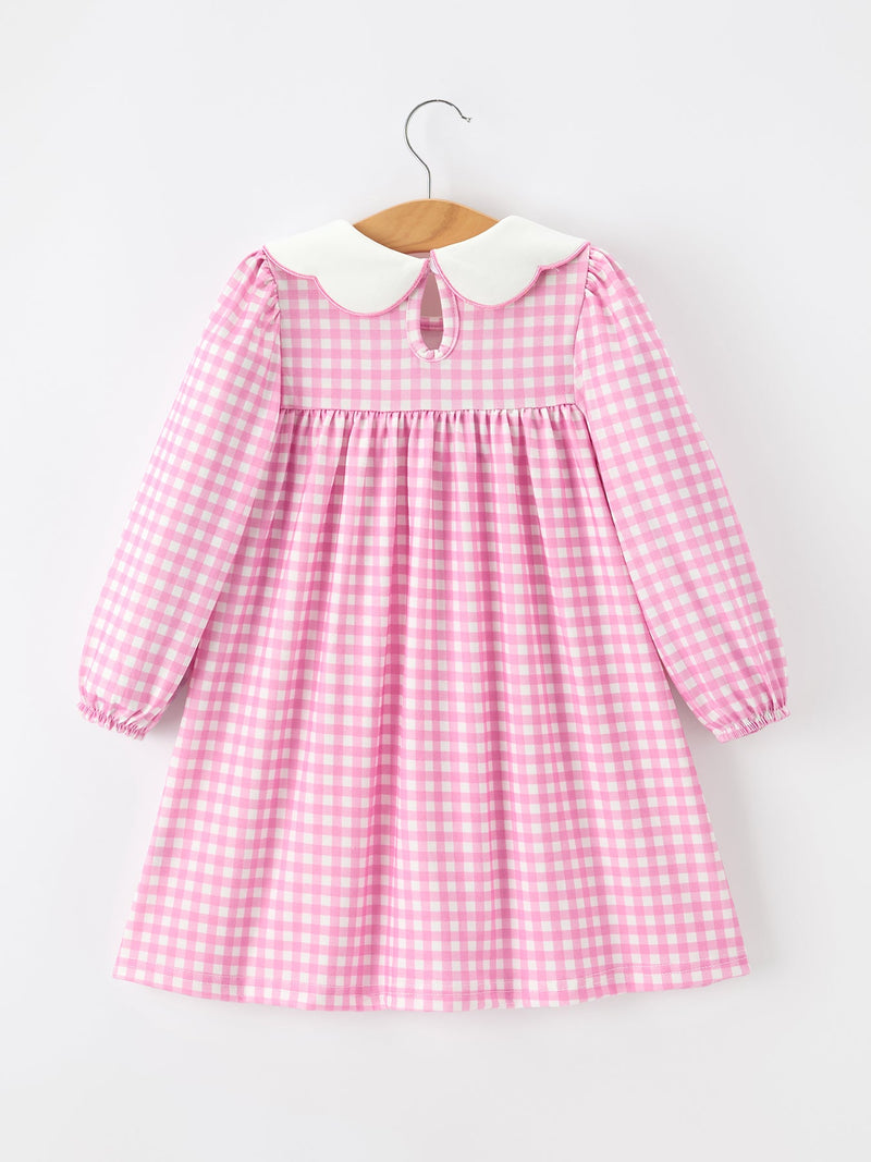 Thanksgiving Halloween Pumpkin Embroidery Girls Dress - The Palm Beach Baby Rylee Faith Designs