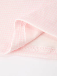 Pink Goose Embroidered Baby Girl Dress Peter Pan Collar Bow Dress - The Palm Beach Baby