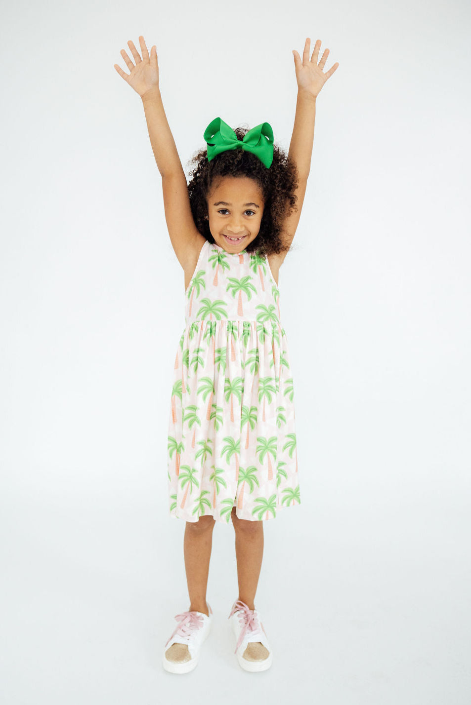 Breezy Beauty Tank Twirl Dress from Mila & Rose®, showcasing a charming twirly skirt perfect for play and special occasions.