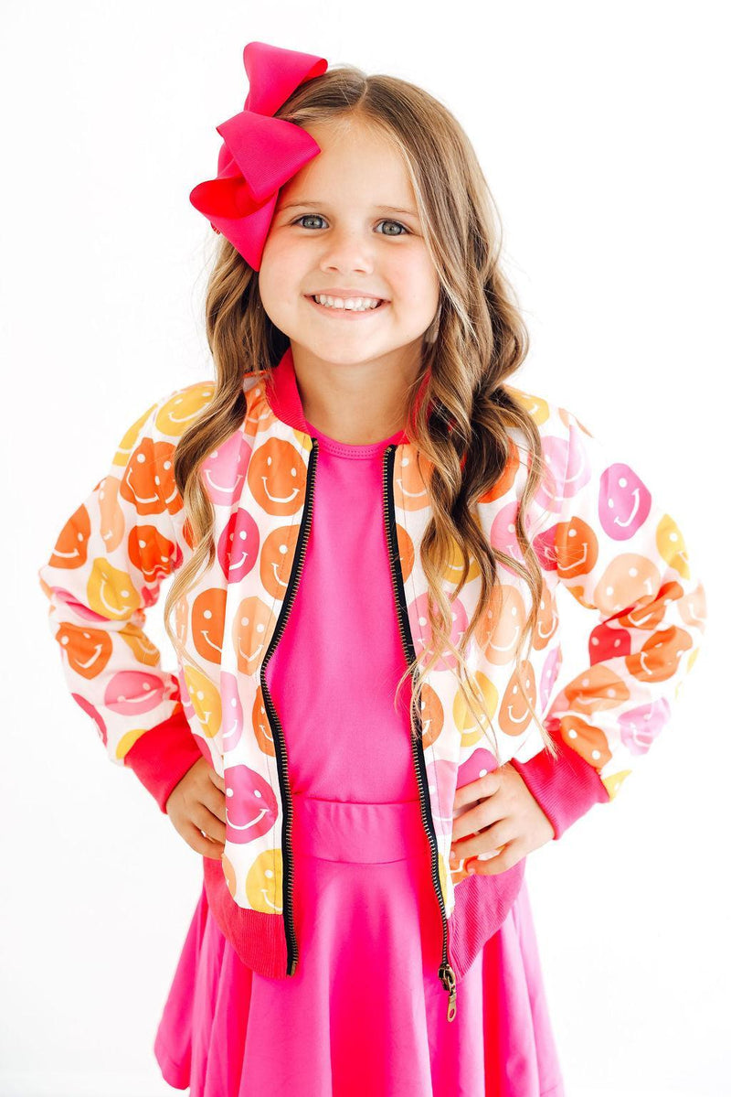 SALE Don't Worry, Be Hippy Satin Jacket