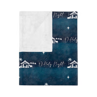 O Holy Night Minky Blanket - The Palm Beach Baby
