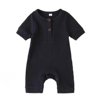 Casual Ribbed Knit Children's Romper - The Palm Beach Baby Estimated 10 - 14 Day Shipping