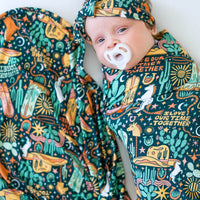 The Forever Swaddle Blanket | Wild West - The Palm Beach Baby Raising Mama