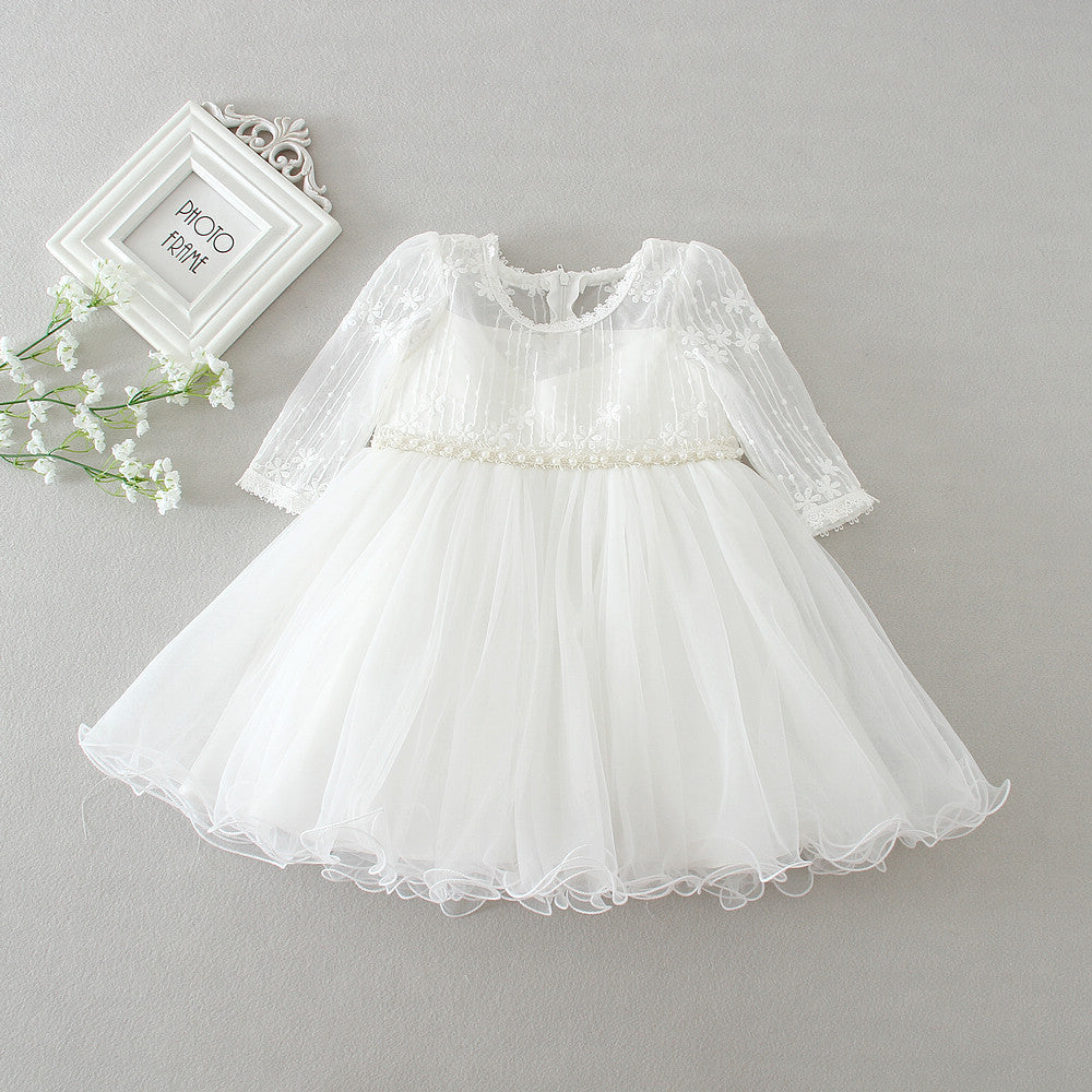 Tara Elegant Lace Special Occasion Baby Dress - 4 Elegant Designs - The Palm Beach Baby Estimated 12 -19 Day Shipping