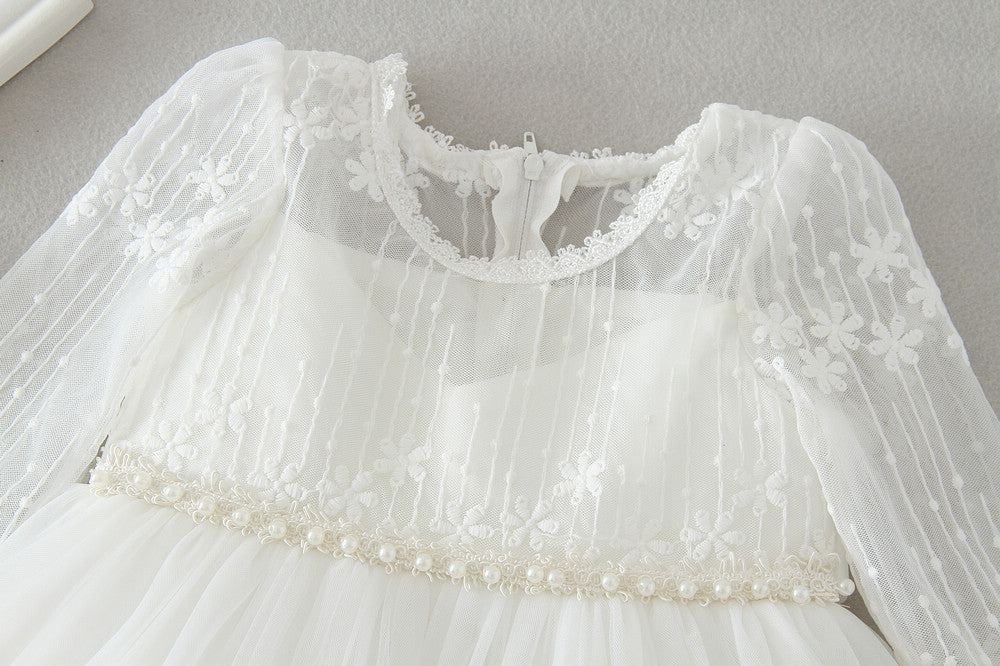 Tara Elegant Lace Special Occasion Baby Dress - 4 Elegant Designs - The Palm Beach Baby Estimated 12 -19 Day Shipping
