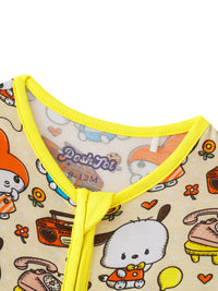 PoshTOT Sanrio Cinnamoroll Bamboo Baby Convertible Zippy Romper - The Palm Beach Baby