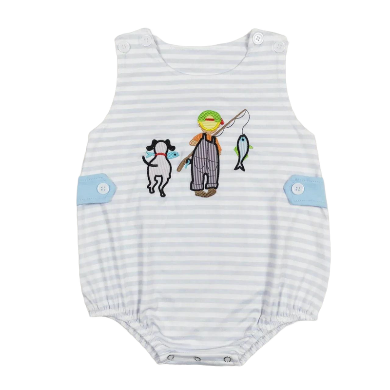 "Summer Fun" Baby's Summer Bubble Rompers