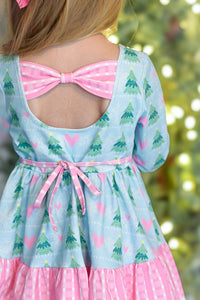 Chloe Tunic Set - Frosted Winterland - The Palm Beach Baby
