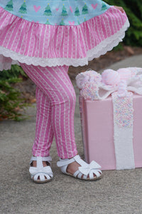Chloe Tunic Set - Frosted Winterland - The Palm Beach Baby