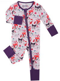PoshTOT Sanrio My Melody Bamboo Baby Convertible Zippy Romper - The Palm Beach Baby