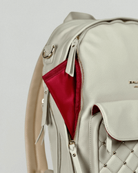 The Daphne Diaper Bag - Sandstone - The Palm Beach Baby