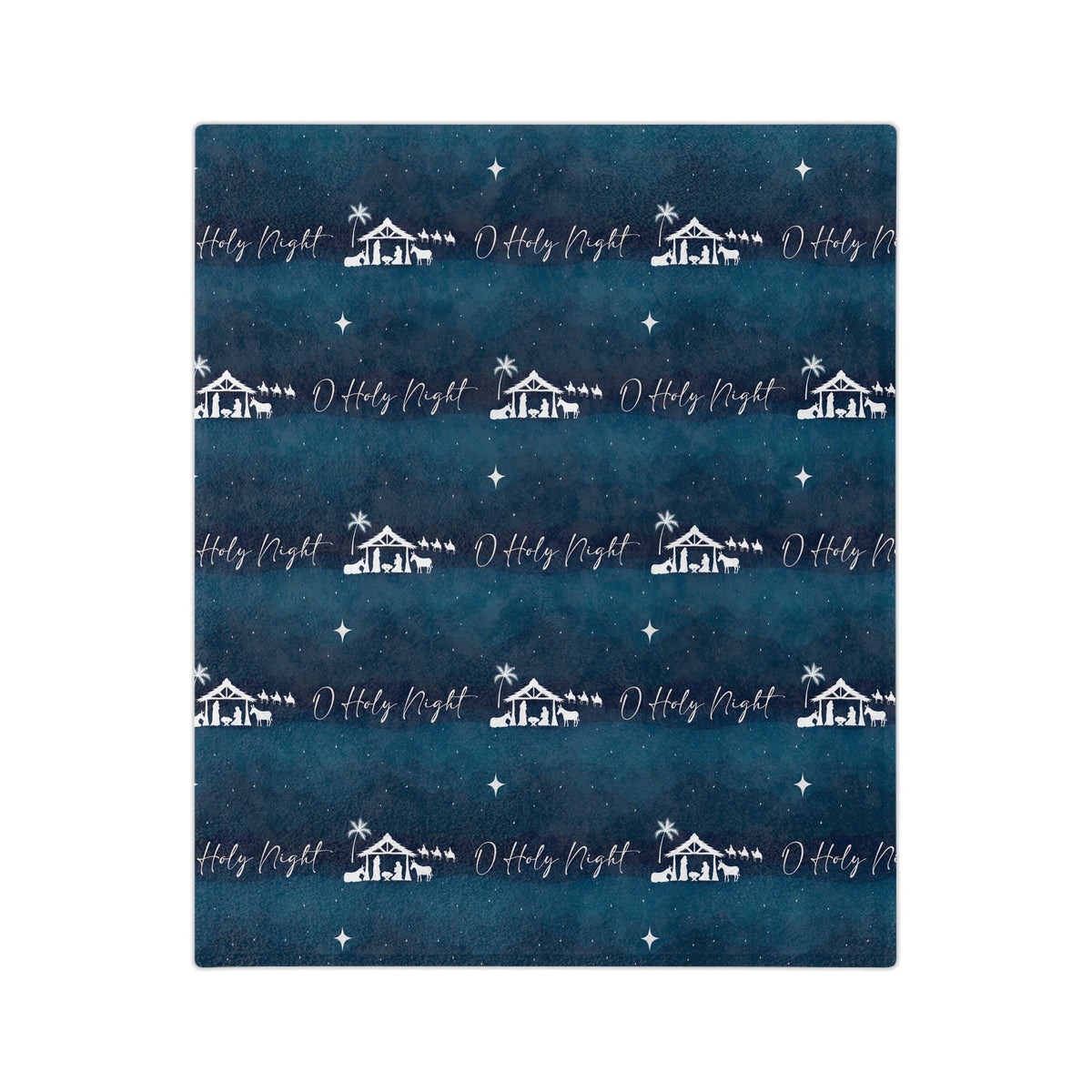 O Holy Night Minky Blanket
