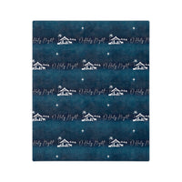 O Holy Night Minky Blanket - The Palm Beach Baby