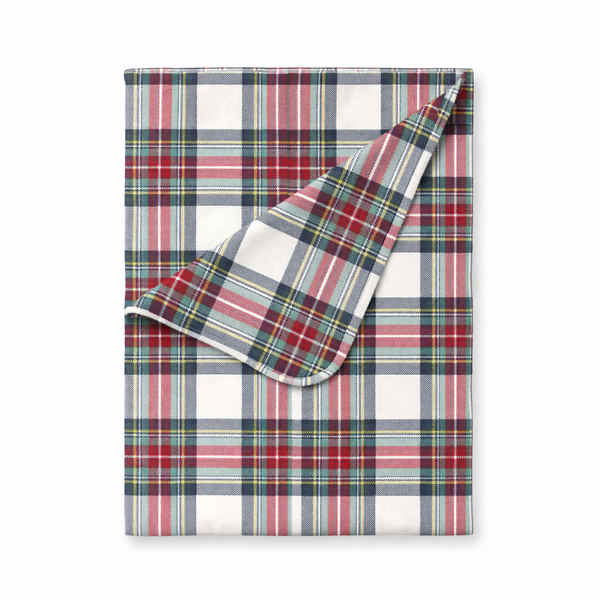 Holiday Plaid Baby Christmas Stroller Blanket – Soft & Cozy - The Palm Beach Baby