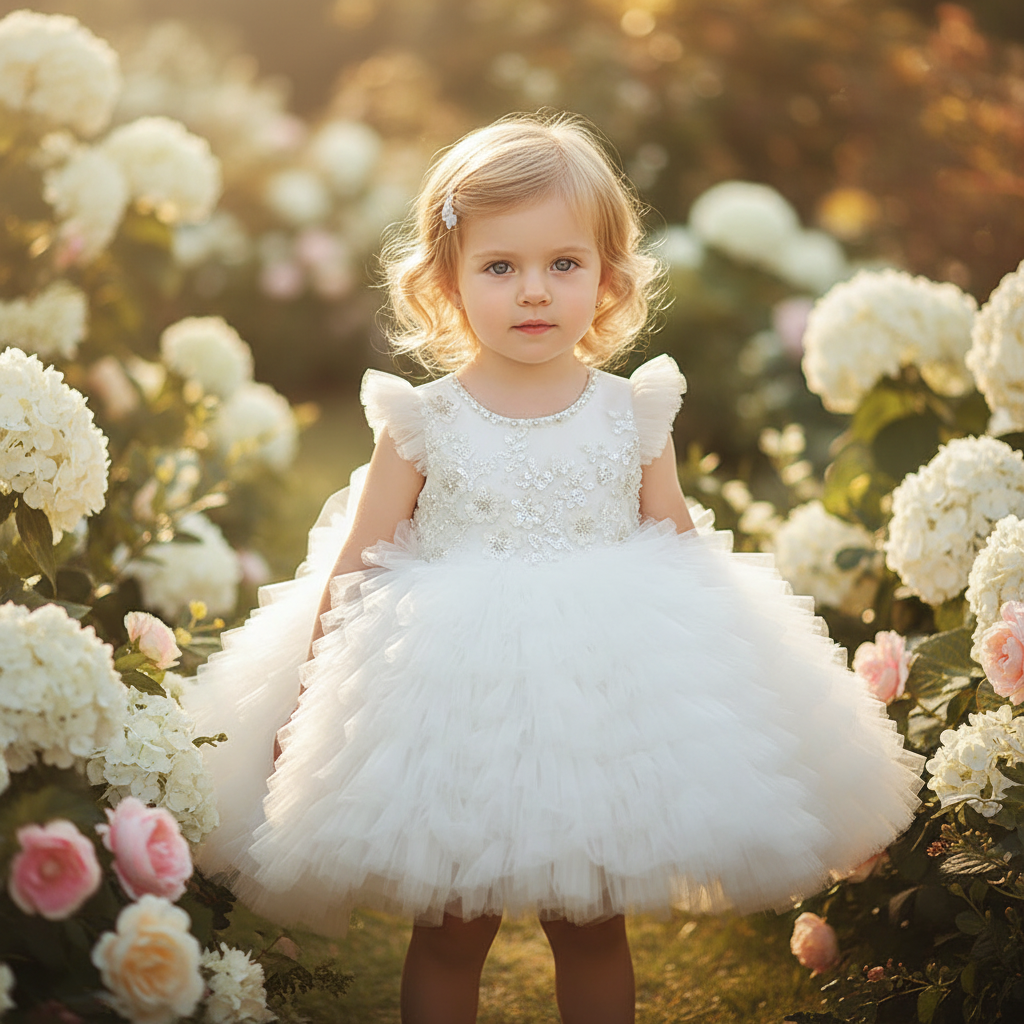 Cherie Tulle Special Occasion Dress — The Palm Beach Baby