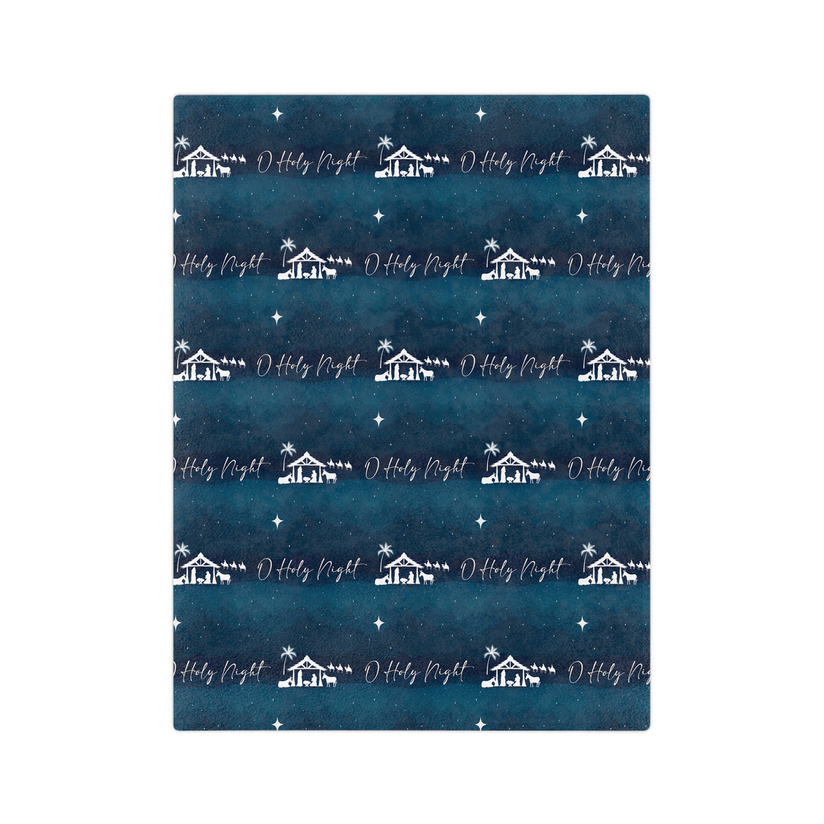 O Holy Night Minky Blanket