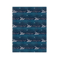 O Holy Night Minky Blanket - The Palm Beach Baby