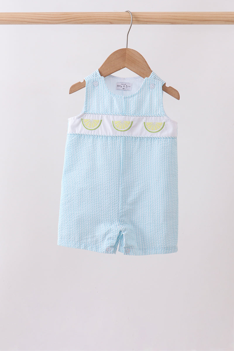 Blue Lemon Embroidered Jon Jon