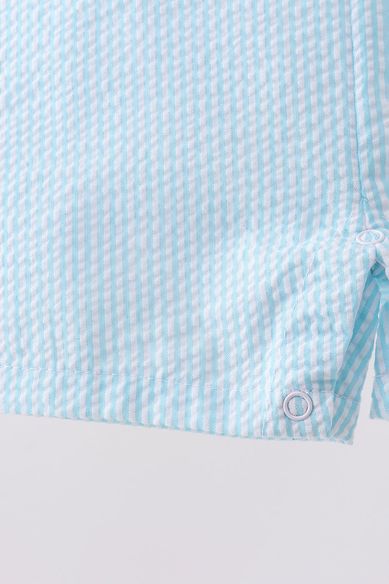 Blue Lemon Embroidered Jon Jon