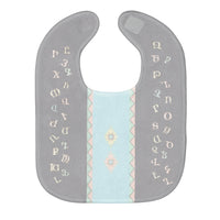 Armenian Alphabet Baby Set – Blanket, Bib and Burp Cloth