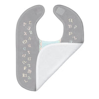 Armenian Alphabet Baby Set – Blanket, Bib and Burp Cloth