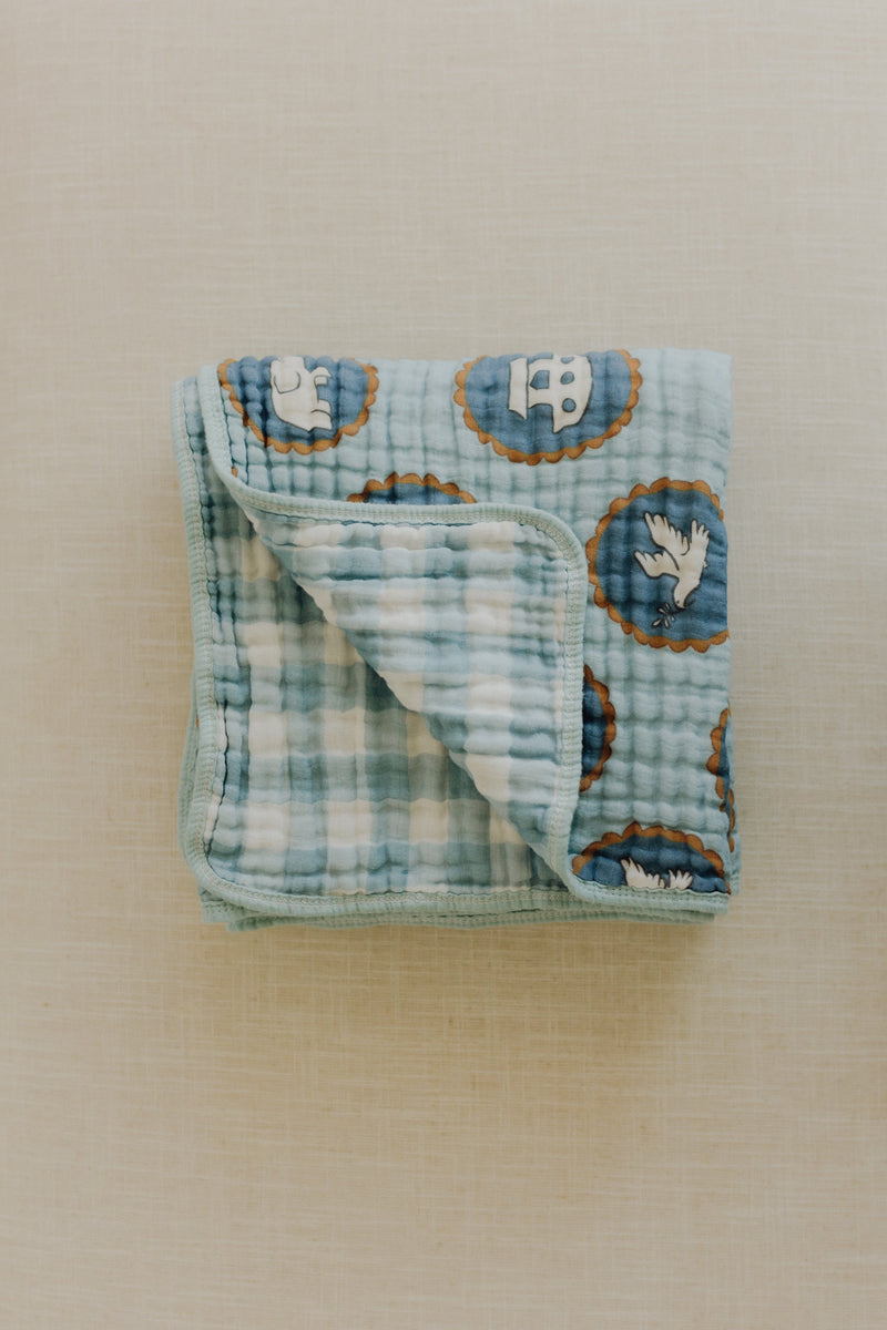 Noah's Ark Baby Blanket - The Palm Beach Baby