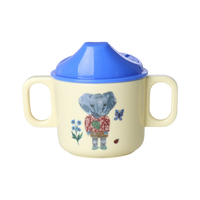 Melamine 2 Handle Baby Cup Nathalie Lete Blue Print