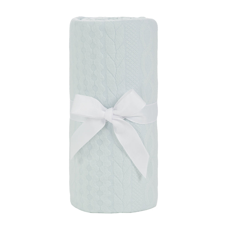 Sealy Baby Knit Blanket - Eucalyptus Mint