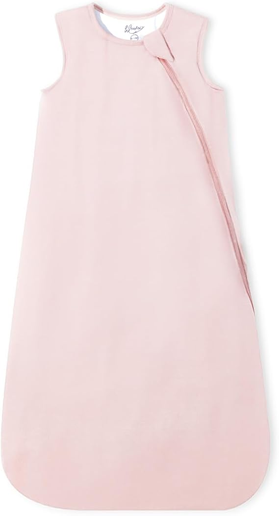 Blush Pink Quilted Bamboo Baby Sleep Sack - The Palm Beach Baby Abby & Evie