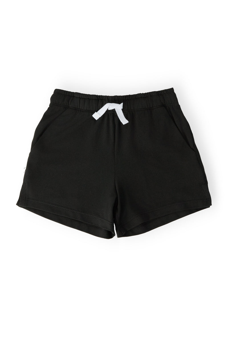 Boys Black Play Shorts - The Palm Beach Baby Mila & Rose ®