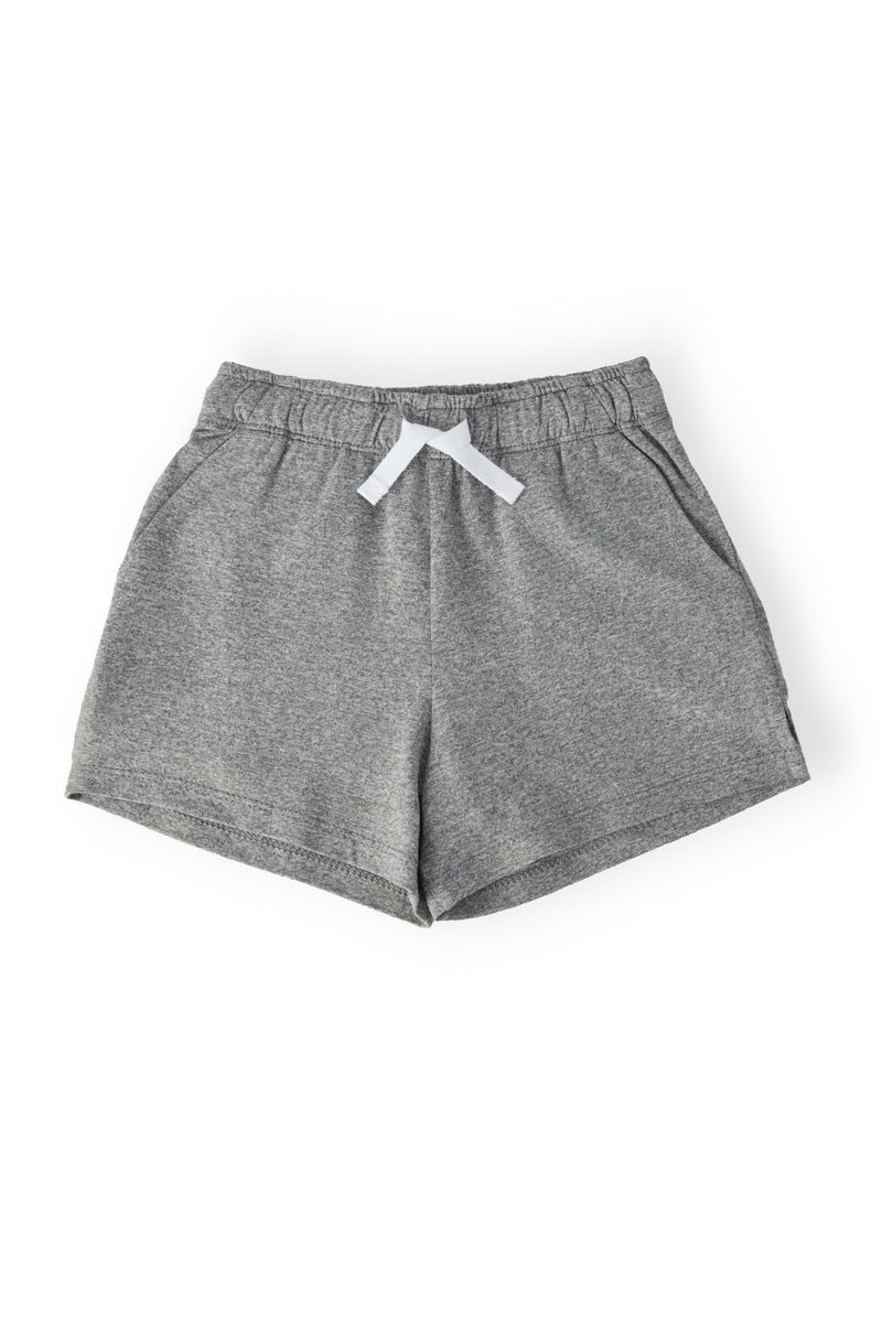 Boys Heather Gray Play Shorts - The Palm Beach Baby Mila & Rose ®